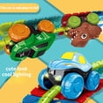 thumbnail image 3 of Assembled Rail Car Toys Anti-gravity Dinosaur Car Electric Light Track DIY Model Mechanical Interactive Toy for Boy, 3 of 5