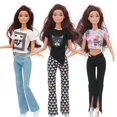 thumbnail image 2 of 30cm Doll Full Set with Clothes and Shoes Famale Doll with Clothes Suit Accessories Girls Play House Dress Up ToyDoll with Clothes Gao Jinjia LED, 2 of 2