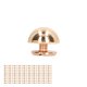 thumbnail image 4 of Kit De Remaches De Cuero, 8 Mm, 100 Juegos De Remaches De Setas, Forma De Seta Artesanal DIY Para Collares De Mascotas ANGGREK Otros, 4 of 8