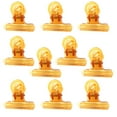 thumbnail image 3 of Minnieouse ¡Caliente! 10 Uds. De pinzas de plástico acrílico para uñas con curva C, pinzas portátiles para uñas, herramientas en forma de extensión Juegos de manicura Naranja Minnieouse CE000398-04, 3 of 6