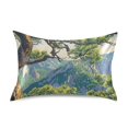 thumbnail image 7 of Yayeee Pillowcase King Size Set of 2 Satin Wrinkle Resistant Pillow Case, Pine Tree, 7 of 7