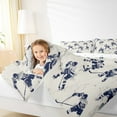 thumbnail image 4 of Feelyou Eat Hockey Sleep Full Size Comforter Sets, Winter Sport Lover Bedding Comforter Set, Teens Kids Boys Girls Reversible Bedding Sets, Luxury Bedroom Decor, 3-Piece, 4 of 8