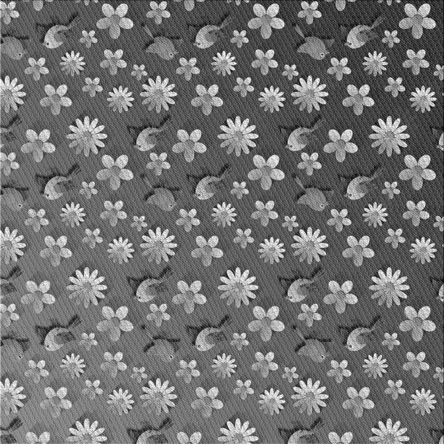 Ahgly Company Tapis d'Intérieur Lavable en Machine Carré Noir Transitionnel, 5 Pieds Carré