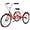 Red, variant on NAIZEA Adult Tricycles ,Three Wheel 7 Speed Bike, 20/24/26 inch Adult Trikes with Basket for Seniors, Women, Men