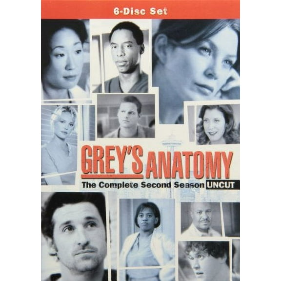 Pre-Owned Grey'S Anatomy: Season 2 Uncut (Dvd) (Good)