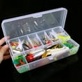 thumbnail image 2 of yeacher 234-Piece Fishing Lure and Hook Accessory Kit T0538 – Comprehensive Angler's Set with Metal and Plastic Components, 372g Weight, Includes Various Lures, Hooks, and Tackle Box, 2 of 7