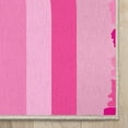 thumbnail image 4 of Well Woven Apollo Rainbow Modern Pink Flat Pile Easy to Clean 6' x 9' Area Rug for Living Room Dining Room Bedroom and Kitchen, 4 of 6