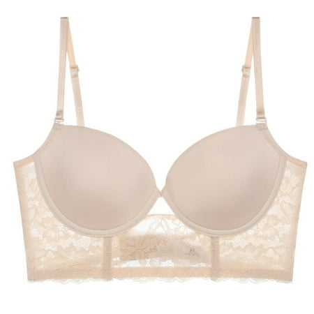 

Backless Bra Invisible Bralette Lace Wedding Bras Low Back Underwear Push Up Brassiere Women Seamless Lingerie Sexy Corset BH