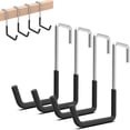thumbnail image 1 of 4-Pack Heavy-Duty S-Type Garage Hooks, Large Rafter Hooks for Bicycles, Ladders, Plants & Tools, Rust-Resistant Steel Storage Organizer, 1 of 8