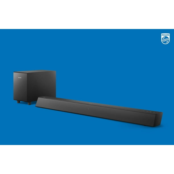 Philips B5306 2.1 Soundbar with Wireless Subwoofer, Bluetooth, HDMI ARC