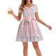 thumbnail image 5 of Vestido de Manga Corta para las Mujeres, Vestido Casual de Cuello en V de Bolsillo de Impresión de Moda Sexy Hecho de Poliéster Ligero para el Verano, Vestido de Verano para las Mujeres, 5 of 6