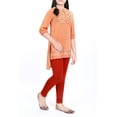 thumbnail image 3 of Girl's woven top Cadium orange, 3 of 5