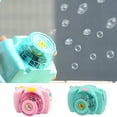 thumbnail image 2 of Kids Bubble Camera Toy Cute LED Automatic Bubble Blowing Toy Bath Toy with Strap, 2 of 7