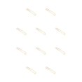 thumbnail image 2 of Qarigey Palillos para el cabello en forma de U que combinan con todo, estilo elegante con Clip, horquilla para mujer, accesorios para la cabeza Oro 10Conjunto, 2 of 6