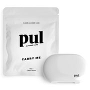 PUL Clear Aligner & Retainer Case Compatible with Invisalign, Pul Tool, Retainers, Dentures, Mouthguards, Nightguards, & Floss Picks - Secure Magnetic Closure for Slim, Sleek Durable Design (White)