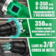 thumbnail image 4 of Taladro Atornillador  Bloosom De 20v c/ Estuche Verde, 4 of 5