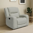 thumbnail image 5 of Gira Manual Recliner Chair with Contour Armrest- Wood Frame- Beige Fabric, 5 of 6