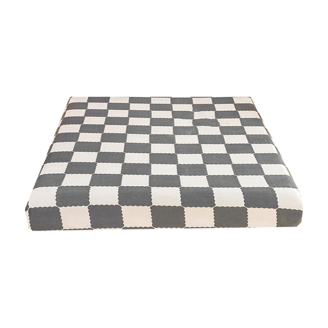 Yhmxh Bedding Fitted Sheet Protective Cover For Bed Mattress Pocket Fitted Sheet Winter Warm Breathable Non Slip For Care Bed Sheet Quilted Fitted Sheet Skin-friendly Machine Washable Microfiber