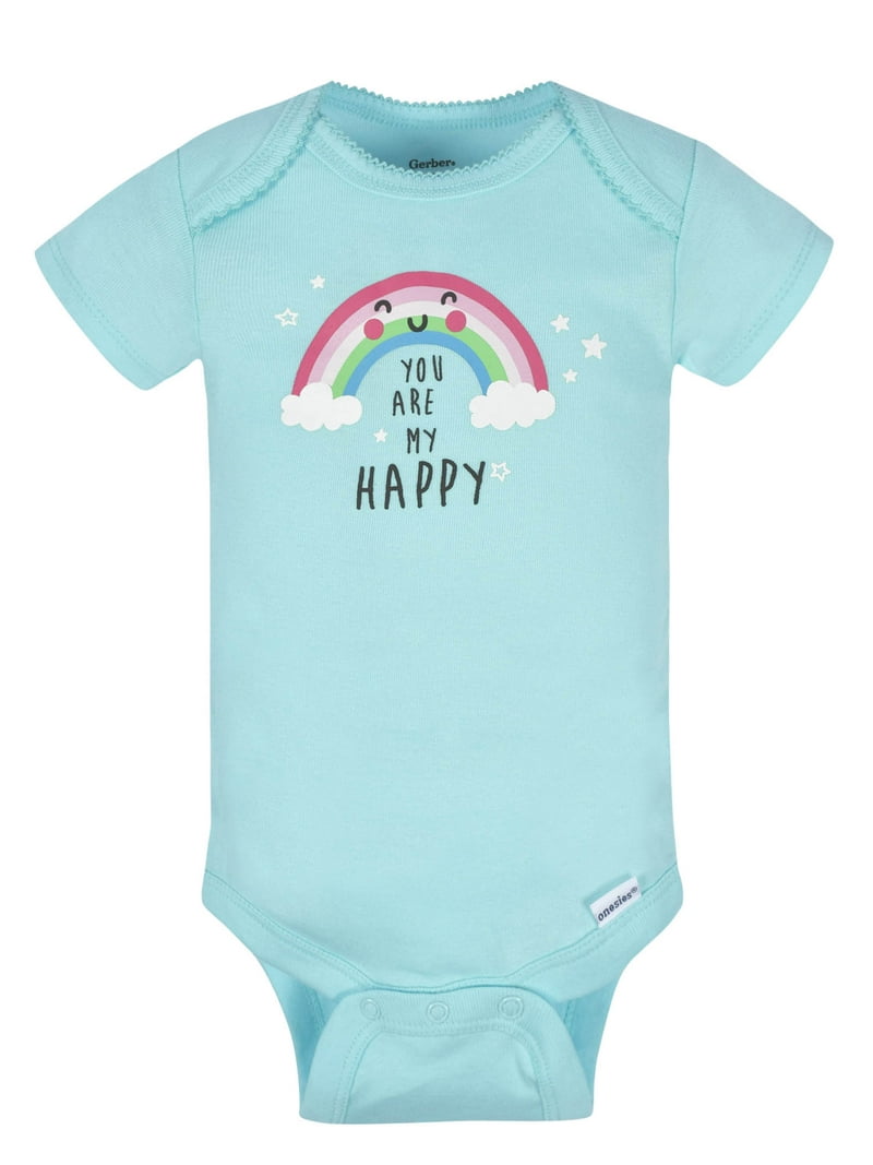 Short Sleeve Onesies Gerber Baby Clothes Sale Gerber Baby Girl - Main Image