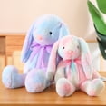 thumbnail image 4 of Conejo de peluche de 30/42/60cm para niña, Animal suave de peluche, muñeco de conejito colorido, juguetes para niños, regalo de cumpleaños, regalo de Navidad, 4 of 5