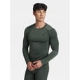 thumbnail image 2 of Reebok Men's and Big Men's Kinetic Compression Long Sleeve Top, Sizes XS-5XL, 2 of 9