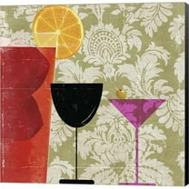 Metaverse C950839-0120000-8CAAAMA Cocktail II by Posters International Studio Canvas Wall Art - 12 x 12 in.