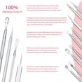 thumbnail image 2 of 6 uds removedor de espinillas, Extractor de comedones, Kit de eliminación de acné para imperfecciones, estallidos de espinillas, eliminación de zit para herramientas faciales de na, 2 of 4