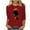 A01-Red, variant on ZVAVZ Womens Tops Dressy,Womens Black History Month Tops 3/4 Length Sleeve Crewneck Tunic Tees African American Celebrating Freedom Tops Flash Sale Pink M
