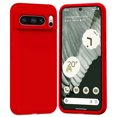 thumbnail image 1 of PANDACO Étui Coquille Souple Rouge Mat pour Google Pixel 8 Pro, 1 of 3