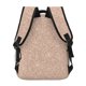 thumbnail image 4 of Fotbe Beige Sparkling Glitter Mochila Casual con Estampado para Escuela, Viajes y Actividades al Aire Libre - Duradera, Ligera y Cómoda, 4 of 5