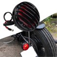 thumbnail image 5 of Universal 12V Motorcycle Tail Light Motorbike Modified Rear Tail Signal Lamp Brake Stop Red Indicator, 5 of 5