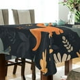 thumbnail image 5 of Yayeee Tablecloths 60" x 60" Rectangle Wrinkle Resistant Party Table Cover, Cartoon Dinosaur, 5 of 8