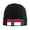 Black, variant on North-Carolina Flag Beanie Hat Knit Hat Skull Cap for Men Women Winter Hat Black