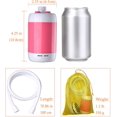thumbnail image 4 of Portable Shower Camping Shower Outdoor Shower,Built-in 4800mAh Battery,Electric Handheld Rechargeable Shower,Pumps Water Into Shower Stream, 4 of 4