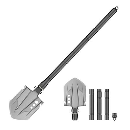 Meterk Outdoor Folding Shovel Multi-Tool Camping Shovel Entrenching Tool for Car Survival Hiking Backpacking