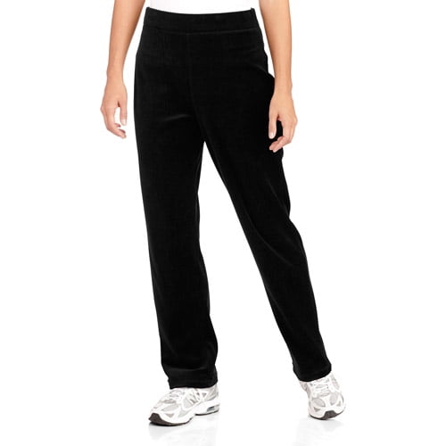 White Stag Women's Plus-Size Easy Pull-On Pants with Two On-Seam ...