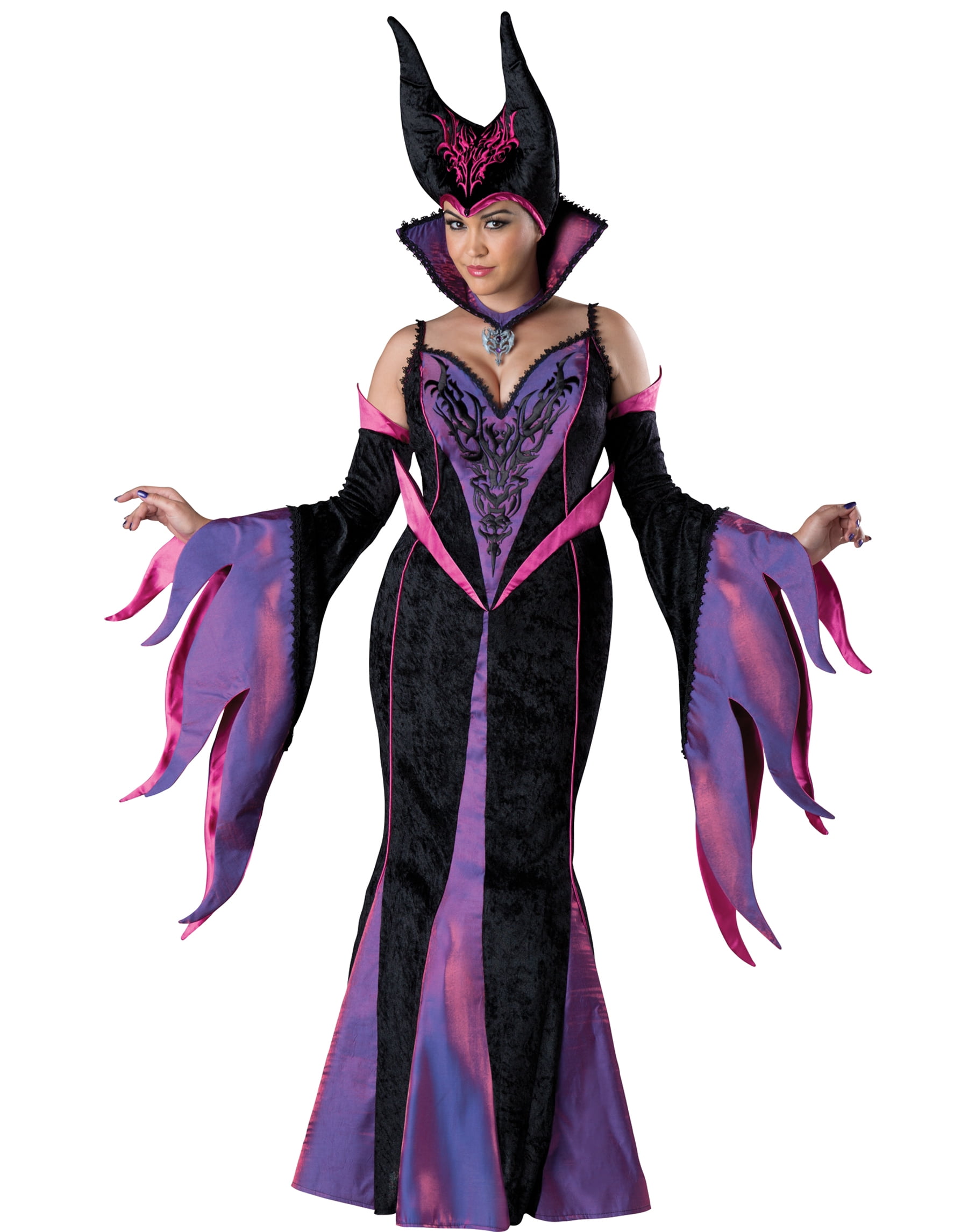 Way To Celebrate Dark Sorceress Plus Size Adult HalloweenCostume
