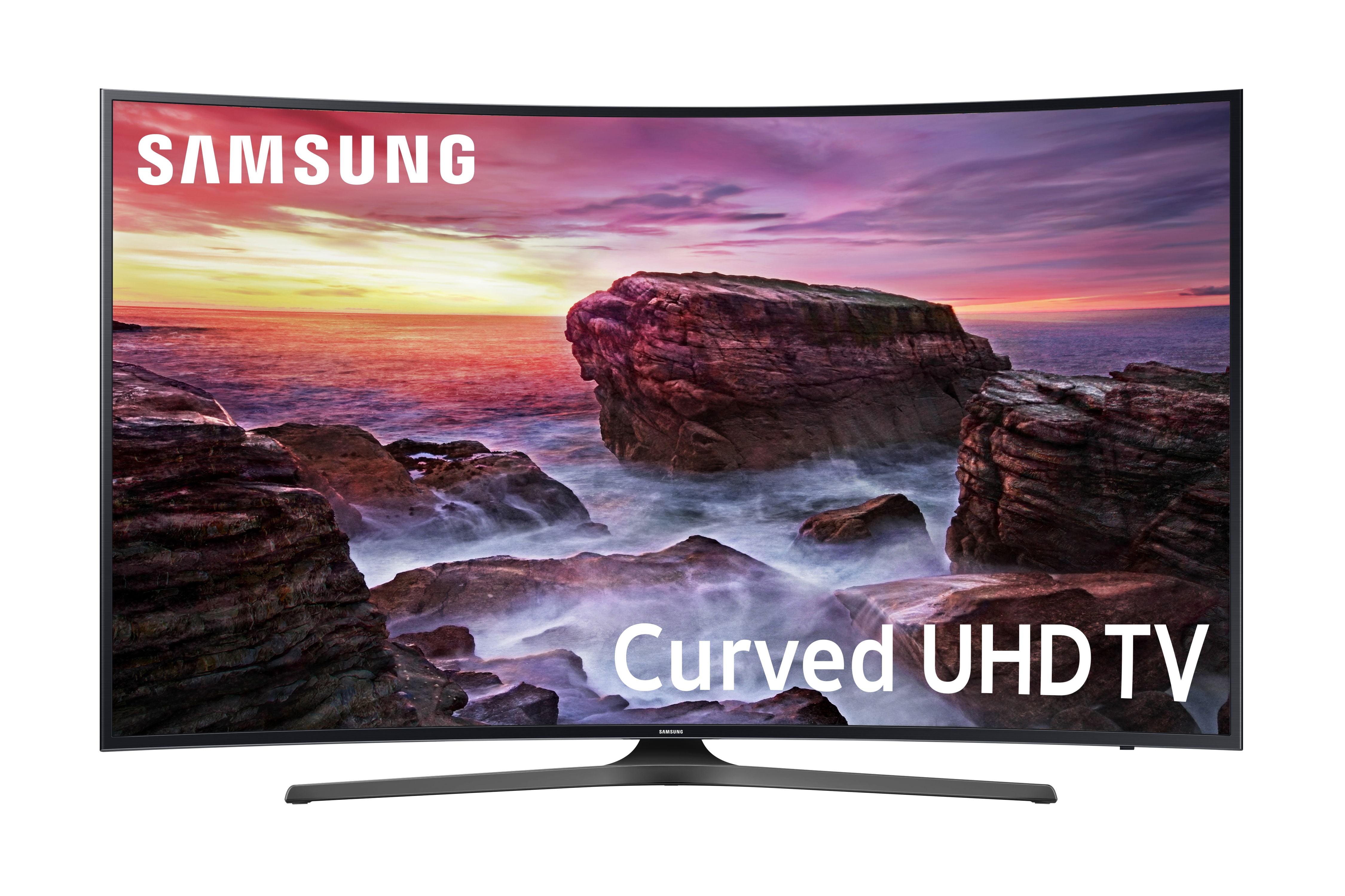 SAMSUNG 65 Class Curved 4K 2160P Ultra HD Smart LED TV 