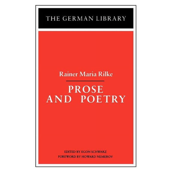 German Library Prose and Poetry: Rainer Maria Rilke, (Paperback)