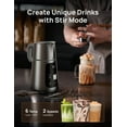 thumbnail image 5 of DREO All-in-1 BaristaMaker Milk Frother, Electric Foam Frother for Latte Art Microfoam and Coffee, 15oz/450ml Automatic Milk Warmer with 30 Drinks, Dishwasher Safe, Dairy/Plant-Based Milk, 5 of 5