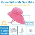 thumbnail image 4 of JAN & JUL Boys' Quick Dry Sun-Hat with Neck Flap for Swimming, Adventure Hat for Kids (Manta Ray, XL: 5-12 Years), 4 of 6