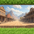 thumbnail image 4 of Vintage Design Western Banner Cowboy Theme Western Town Decor for Wild West Party Event, 4 of 8