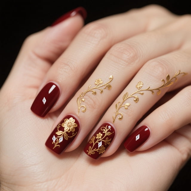 HEALEEP 50Ud Gemas Para Rhombic Plateadas Con Zirconia Para De Manicura