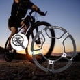 thumbnail image 1 of de bicicleta de carretera plegable 7075 aleación de aluminio 130BCD rueda Negro 56t Sharpla Anillo de cadena de bicicleta, 1 of 8