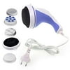 4BY Handheld Electric Massager With 5 Heads: Relax, Spin, Tone, Slim and Massage