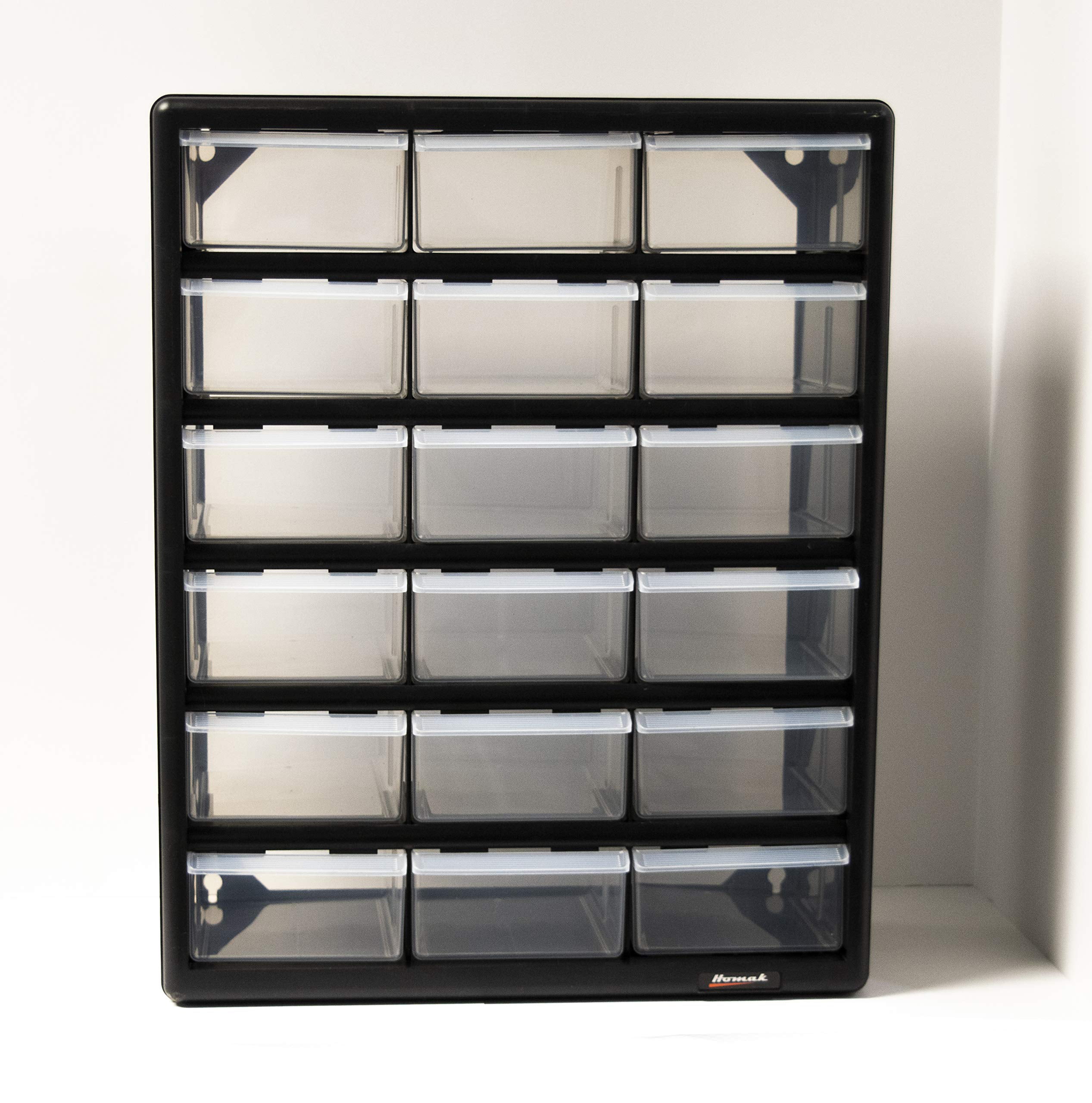 Massca Hardware Organizer box with dividers - 18 Compartments