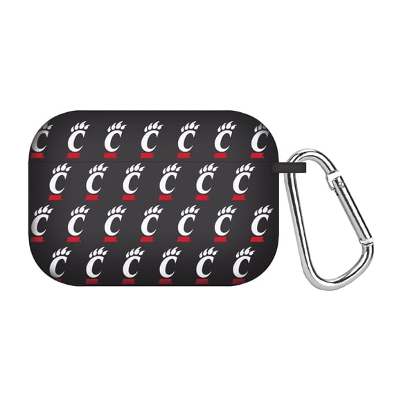 Cincinnati Bearcats HD Case Cover Compatible with Apple AirPods Pro 1 & 2 - Repeating by Affinity Bands