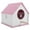 Pink, variant on SHISUYAN Parrot Nest Box Easy to Clean Pet Owners Backyard 1Pack 6.7X6.7X6.7in