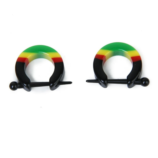 1 Par de Pendientes de Aro de Acrílico, Anillos de para Pezones, Joyería Yuyangstore joyería del cuerpo