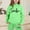 Light Green, variant on LIUYUNNN Kids Sweatsuit Set for Girls 2 Piece Long Sleeve Letter Light Blue Pullover Hoodie Leggings Pants Winter Clothes Tracksuit Jogging Outfits Set 12-13 Years Boys Girls Fall and Winter Outfits